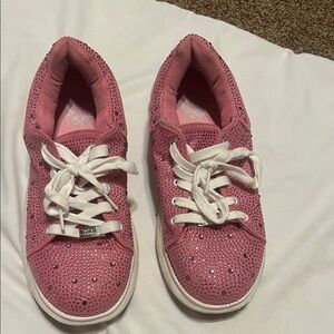 Vince Camuto pink rhinestone  sneakers